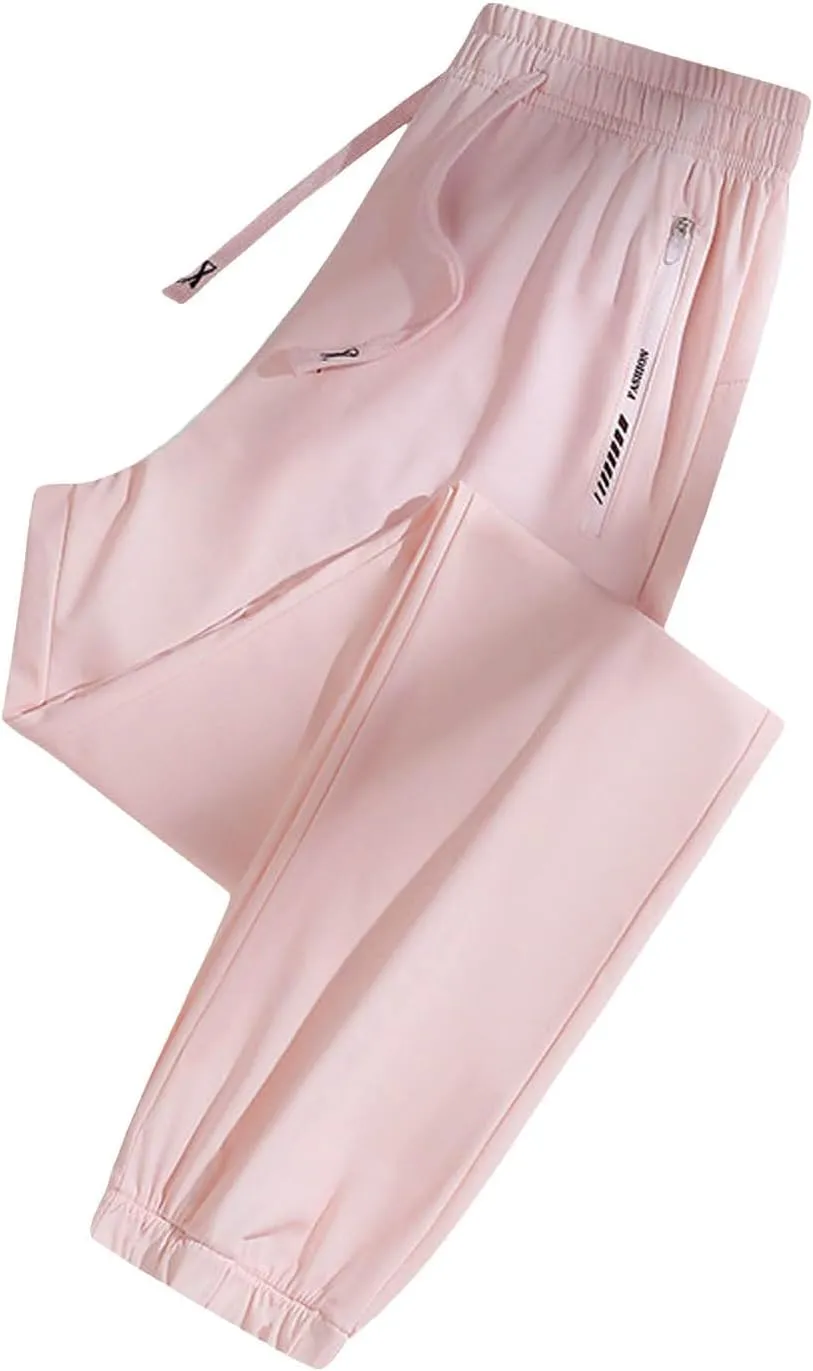 Womens Straight Leg Pants Capris Pants for Women Cotton Linen High Waisted Button Down Straight Long Trousers Palazzo
