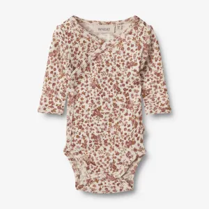 Wool Body L/S Willow - rose flowers