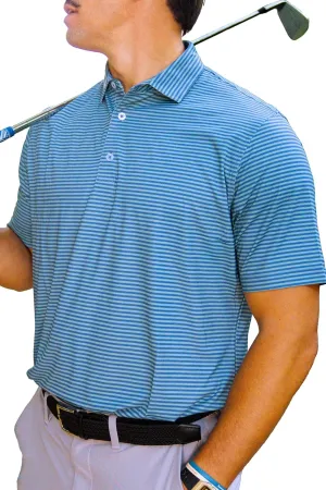 ZIRE Golf Men's Performance Polo | Dry Fit Short Sleeve Shirt | Moisture-Wicking Golf Shirt for Men | UPF 50  | 4-Way Stretch