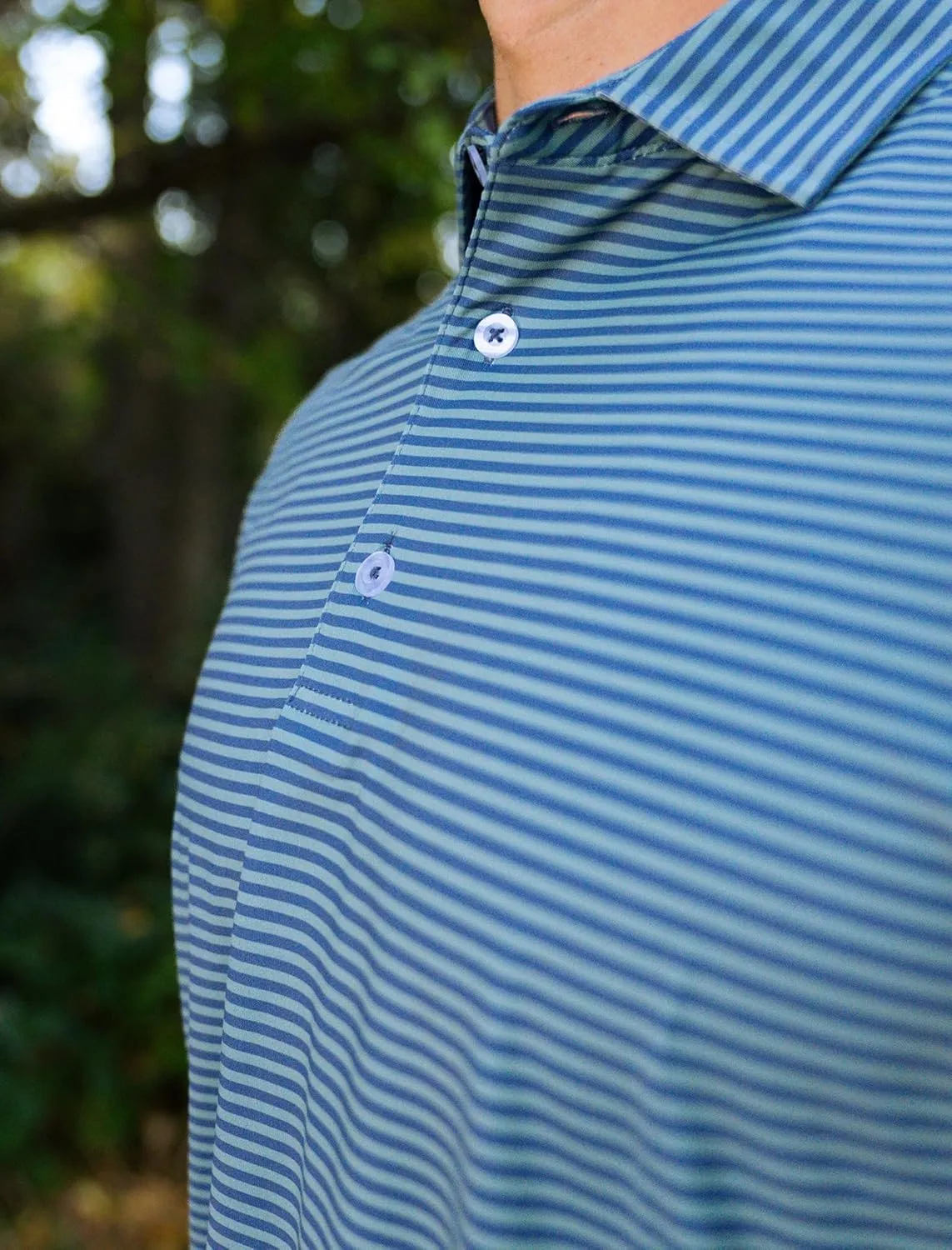 ZIRE Golf Men's Performance Polo | Dry Fit Short Sleeve Shirt | Moisture-Wicking Golf Shirt for Men | UPF 50  | 4-Way Stretch